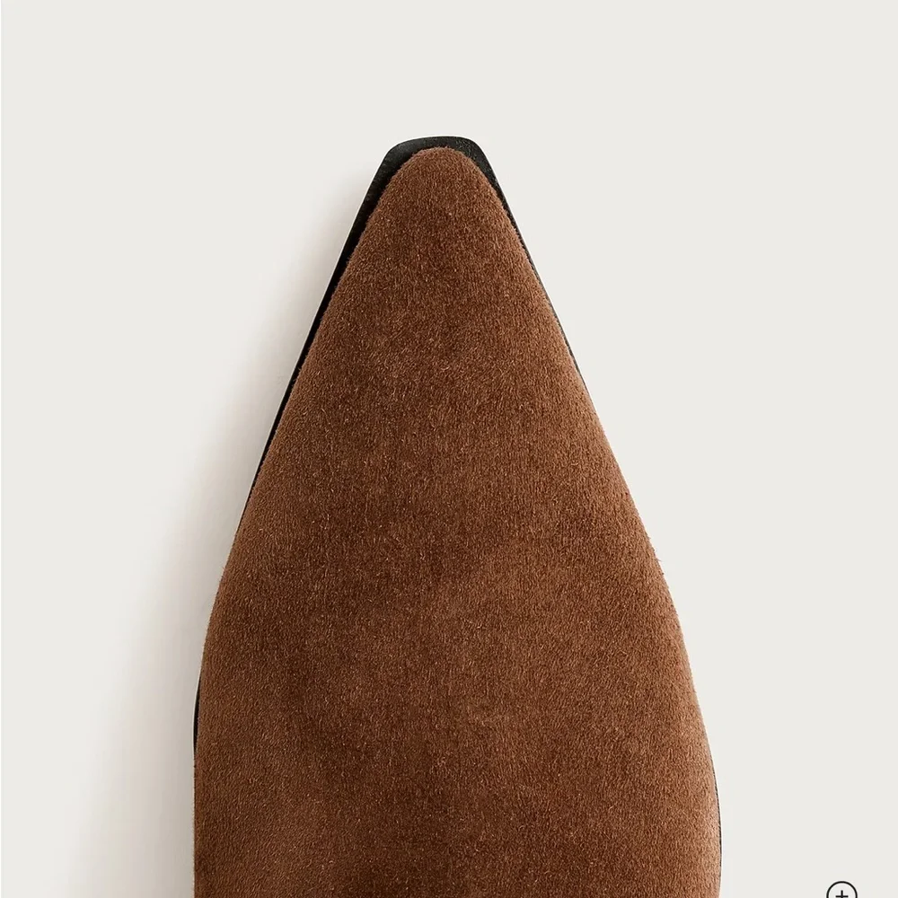 Nwob J crew perfect chocolate Stevie knee-high boots in suede